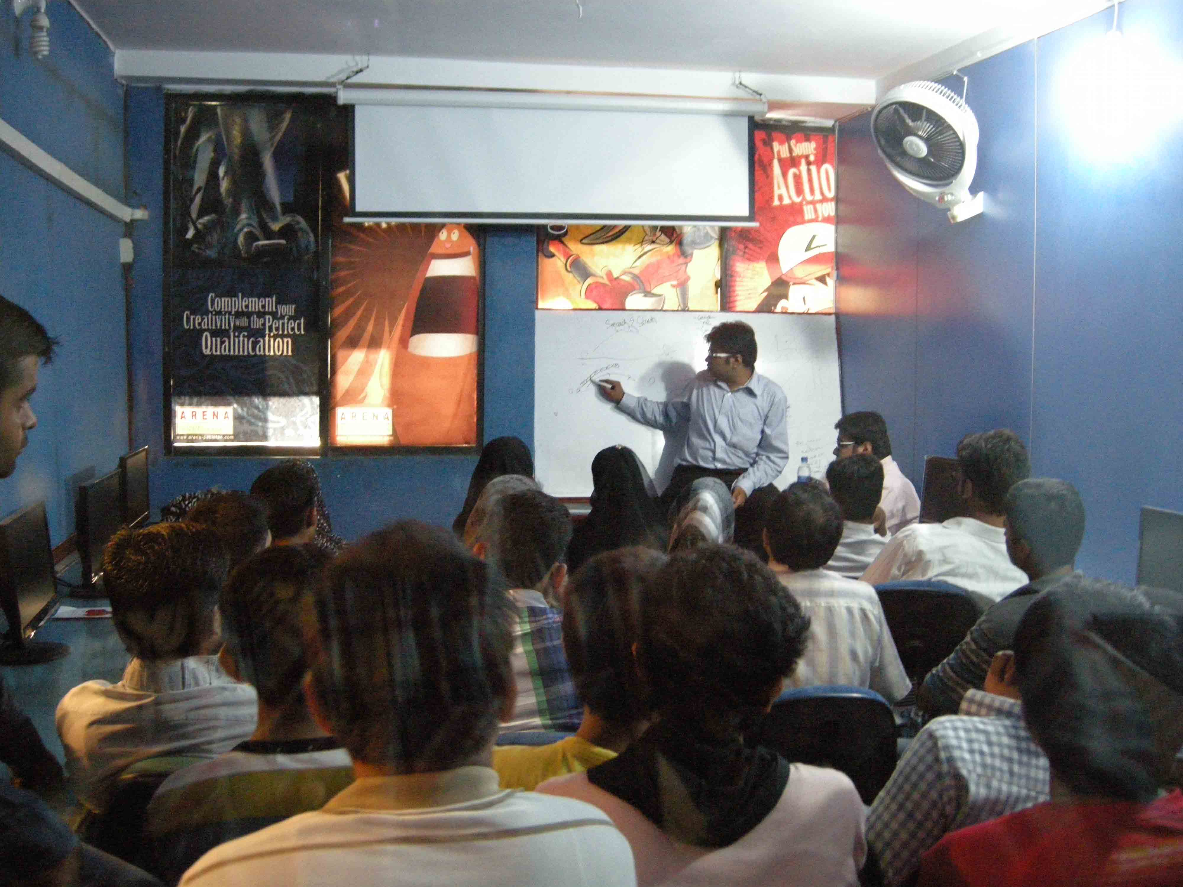 Workshop on â€œMotion Graphicsâ€ by Aamir Bhagat