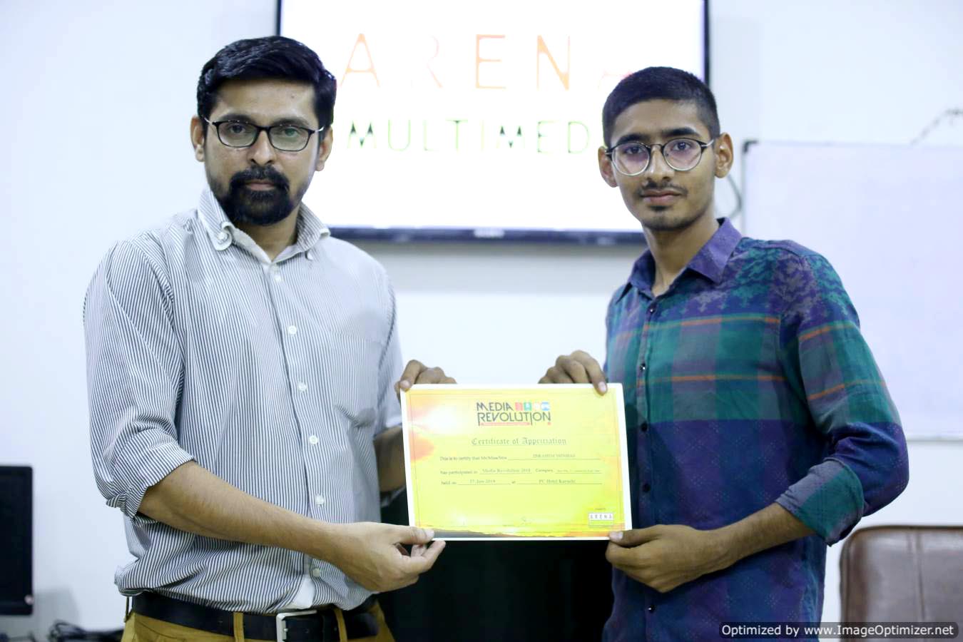 Media Revolution 2018 Award and Certificate Distribution Ceremony