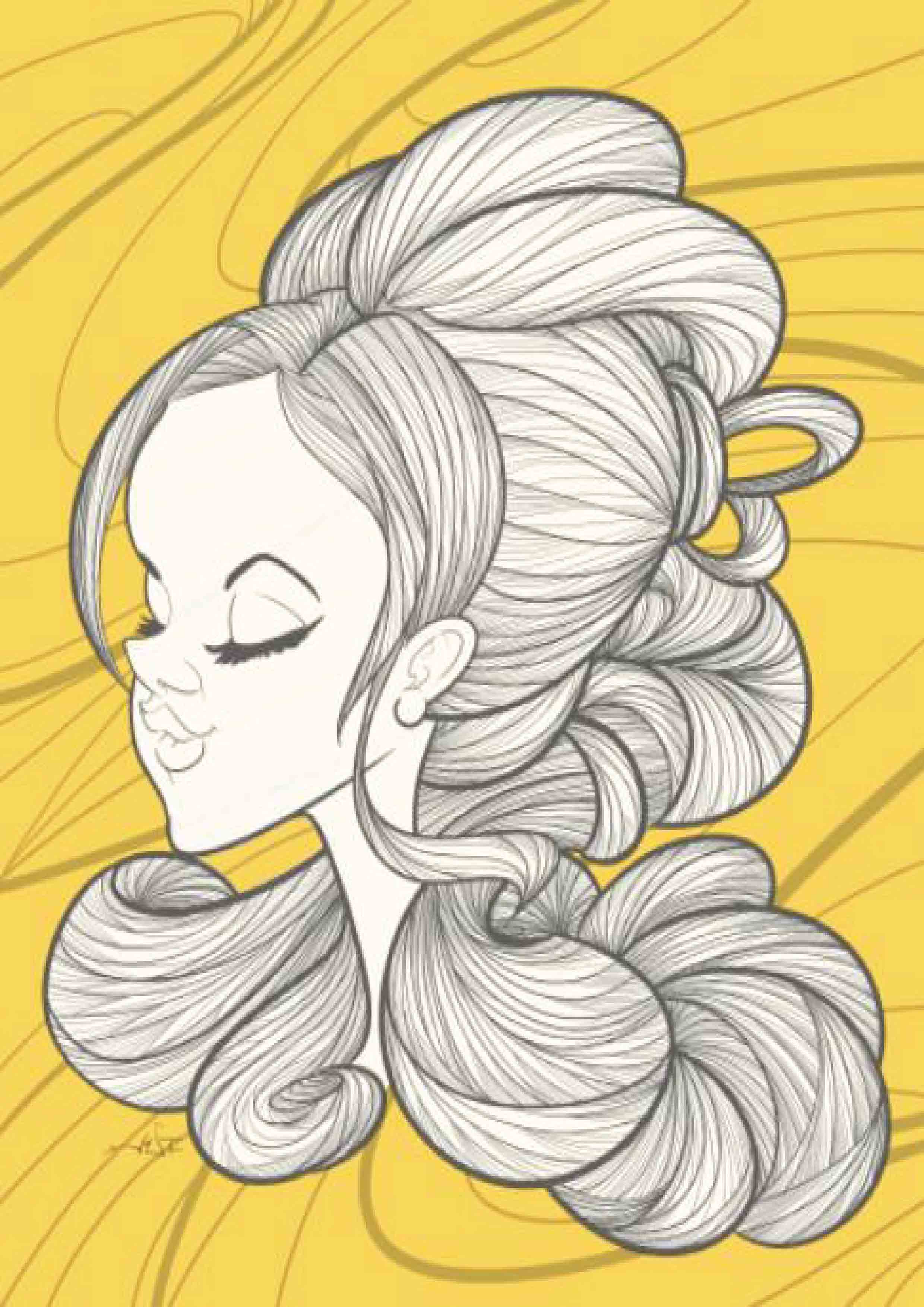 Hair Illustration
